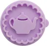 Birkmann Mini Keksstempel Teekanne Ø5 cm mit Silikonscheibe Produktbild-Vorschau 2