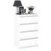 STIV Möbel | Schlafzimmer Set Weiß Matt | Kleiderschrank Produktbild-Vorschau 8
