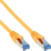 InLine Patchkabel, S/FTP (PiMf), Cat.6A, halogenfrei, gelb, Produktbild-Vorschau 5