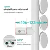 EMKE Badheizkörper Rohrheizkörper Oval Röhren Badheizkörper Produktbild-Vorschau 3
