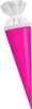 Goldbuch Geschwistertüte mit Filzverschluss Neonpink 10x30 Produktbild-Vorschau 2
