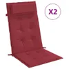 vidaXL Cuscini per schienale alto 2 pezzi. Tessuto Oxford Anteprima dell’immagine prodotto 1