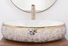 Rea Aufsatzwaschbecken Meryl Oval White Gold Produktbild-Vorschau 4