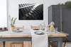 MuchoWow® Poster Schwarz-Weiß-Bild eines Mischpults 120x80 Produktbild-Vorschau 3