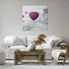 Bild auf Leinwand - Leinwandbild - Ballon Baum Flug - Produktbild-Vorschau 6