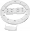 Verk 27451 LED digitální nástěnné hodiny 3D, bílé Náhled obrázku produktu 3