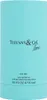 A cylindrical perfume bottle with the Tiffany & Co. logo and product details printed on it. Podgląd zdjęcia produktu