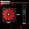 Xilence XF050 Computer case Fan 14 cm Anteprima dell’immagine prodotto 7