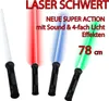 tevenger Lichtschwert Kinder Laserschwert Lightsaber 4-Fach Produktbild-Vorschau 5