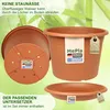 MePla - Set - Pflanzkübel Cylindro ø 50 + Untersetzer ø 49 Produktbild-Vorschau 4