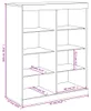 Příborník s LED osvětlením kouřový dub 81x37x100 cm Náhled obrázku produktu 8