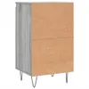 The Living Store Sideboards 2 Stk. Grau Sonoma 40x35x70 cm Produktbild-Vorschau 9