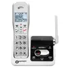 A white cordless phone with a base unit is shown against a white background. Podgląd zdjęcia produktu