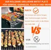 BundiGlassware Grillkorb Edelstahl, zylindrisch, rollend, Produktbild-Vorschau 3