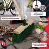 KOTARBAU® Balai Brosse Bois de Hêtre 40 cm Vert Balai Voir les images du produit 8