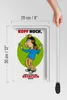 Blechschild Spruch 20x30cm Kopf hoch sonst rutscht Krönchen Produktbild-Vorschau 5