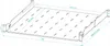 RACK Server Regal 19" 1U 450-610 mm Rack Regal für RACK Produktbild-Vorschau 2
