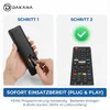Dakana Fernbedienung für Dyon Movie Smart 32 40 43 49 XT Produktbild-Vorschau 5
