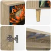 vidaXL Credenza LOCHEM, finitura Sonoma, 69 x 33 x 75 cm, Anteprima dell’immagine prodotto 6