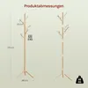 WOLTU Garderobenständer Baumform, mit 13 Haken, 3 Produktbild-Vorschau 3