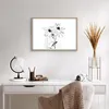 Gerahmtes Poster - Rahmen in heller Eiche - Verwelkt Blumen Produktbild-Vorschau 6