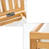 relaxdays prádelní komoda hnědá Náhled obrázku produktu 2