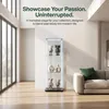 INONEFT Glazen displaykast, vrijstaand model met Productafbeelding-voorbeeld 7