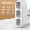 2 Stück Europäischer Typ Konvertierungsstecker 1 bis Produktbild-Vorschau 2