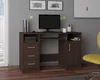 Scrivania Wenge con spazio di archiviazione e design Anteprima dell’immagine prodotto 5