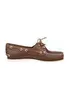 TIMBERLAND – Klasické hnědé kožené lodní boty pro muže – Náhled obrázku produktu 9