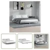 The Living Store Bettgestell Grau Sonoma 120x200 cm Produktbild-Vorschau 10