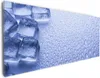 Wallario Premium Leinwandbild Eiswürfel in Größe 30 x 75 cm Produktbild-Vorschau 1