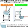 YUENFONG Toilettenstuhl höhenverstellbar Ergonomische Produktbild-Vorschau 6