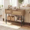 Stolik konsolowy COSTWAY w stylu boho, stolik do Podgląd zdjęcia produktu 8