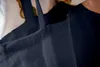 Granatowa torba bawełniana bio 38×42 cm – wytrzymała, Podgląd zdjęcia produktu 12