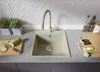 PRIMAGRAN Spülbecken Beige 48x50cm, Granitspüle 1 Becken + Produktbild-Vorschau 3
