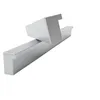 A silver-colored cabinet handle is shown against a white background. Náhľad obrázku produktu