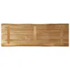 Tischplatte mit Baumkante 110x40x3,8 cm Raues Mango Produktbild-Vorschau 5