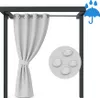 Oxford Stoff wasserdicht PVC-beschichtet - Hellgrau, 160 cm Produktbild-Vorschau 4