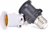 Two light bulb socket adapters are shown against a white background. Náhľad obrázku produktu