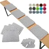 heimtexland ® Sitzkissen 4er Set  Bierbank Polster Auflage Produktbild-Vorschau 1