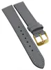 Herzog Soft-Line Uhrenarmband grau > Leder Dornschließe Produktbild-Vorschau 4