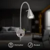 2 x LED flexibilní nástěnná lampa na čtení s vypínačem GU10 Náhled obrázku produktu 17