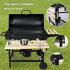 SunJas Barbecue au charbon de bois, gril au charbon de bois Voir les images du produit 4