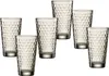 Longdrinkglas / Trinkglas 400ml 6 tlg. Favo smoke Produktbild-Vorschau 1