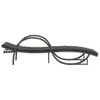 The Living Store Sonnenliegen 2 Stk. mit Auflagen Grau Poly Produktbild-Vorschau 6