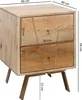 Noční stolek SIKAR 40x56x40cm Noční skříňka z mangového Náhled obrázku produktu 3