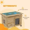 Pawhut PawHut Katzenhaus mit Seitenfenster D30-784V00 Produktbild-Vorschau 5