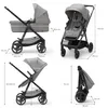 KINDERKRAFT 3in1 Newly Gris clair de lune + Vison PRO Voir les images du produit 19