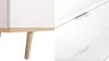 Buffet Göteborg en blanc mat avec commode en chêne Sonoma Voir les images du produit 24